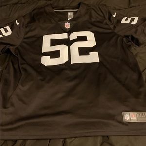 Khalil Mack Raiders Jersey